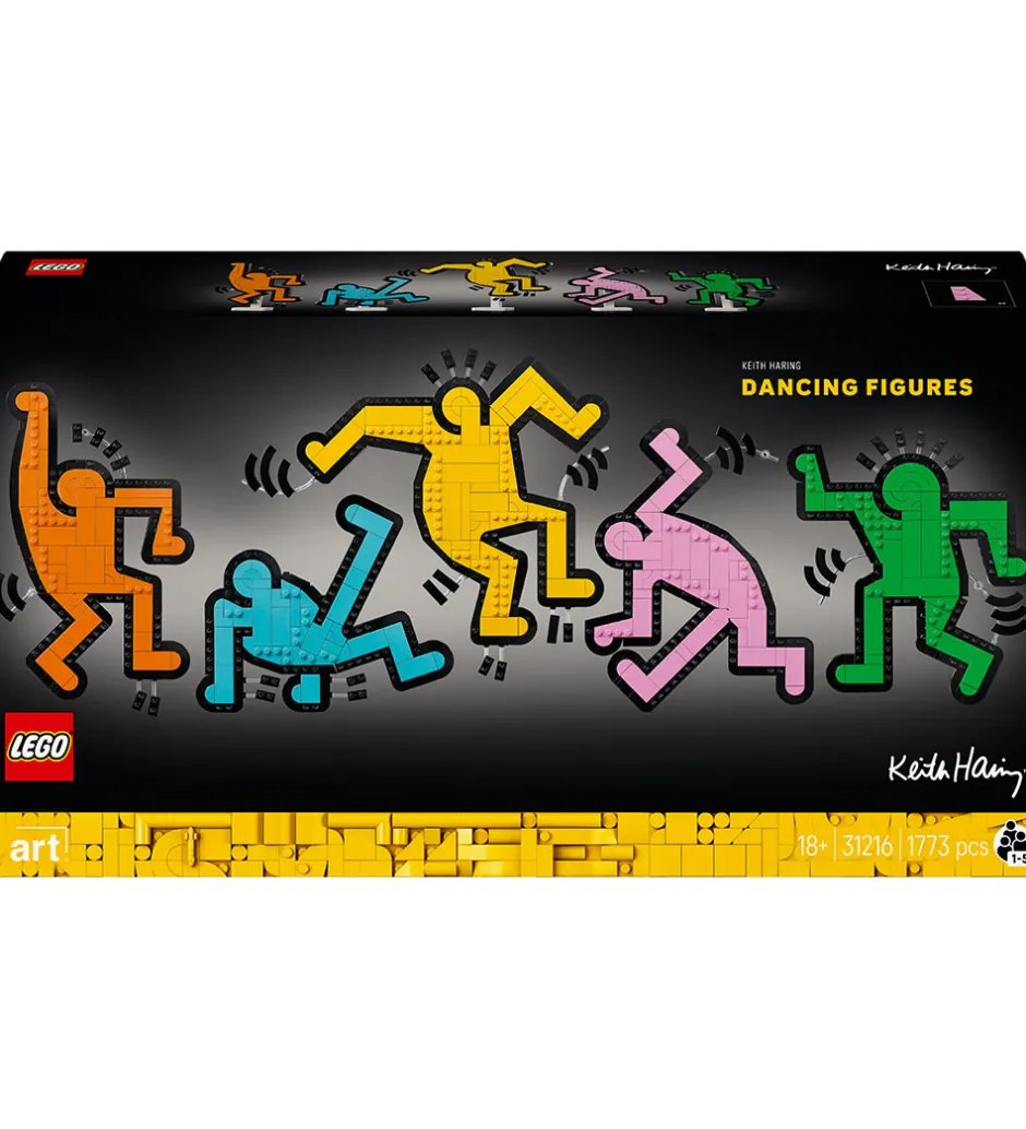 Art - Keith Haring - Dansende figurer 31216 - 1773 Dele>LEGO® Clearance