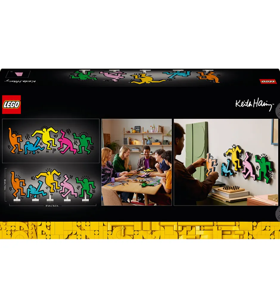 Art - Keith Haring - Dansende figurer 31216 - 1773 Dele>LEGO® Clearance