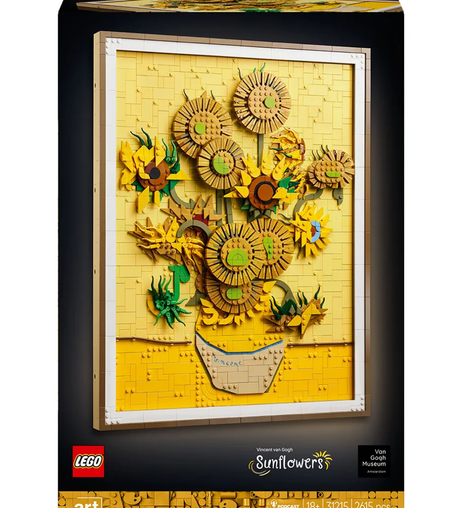 Art - Vincent Van Gogh Solsikker 31215 - 2615 Dele>LEGO® New