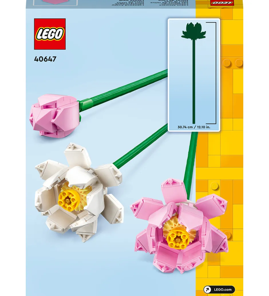 Blomster - Lotusblomster - 40647 - 220 Dele>LEGO® New