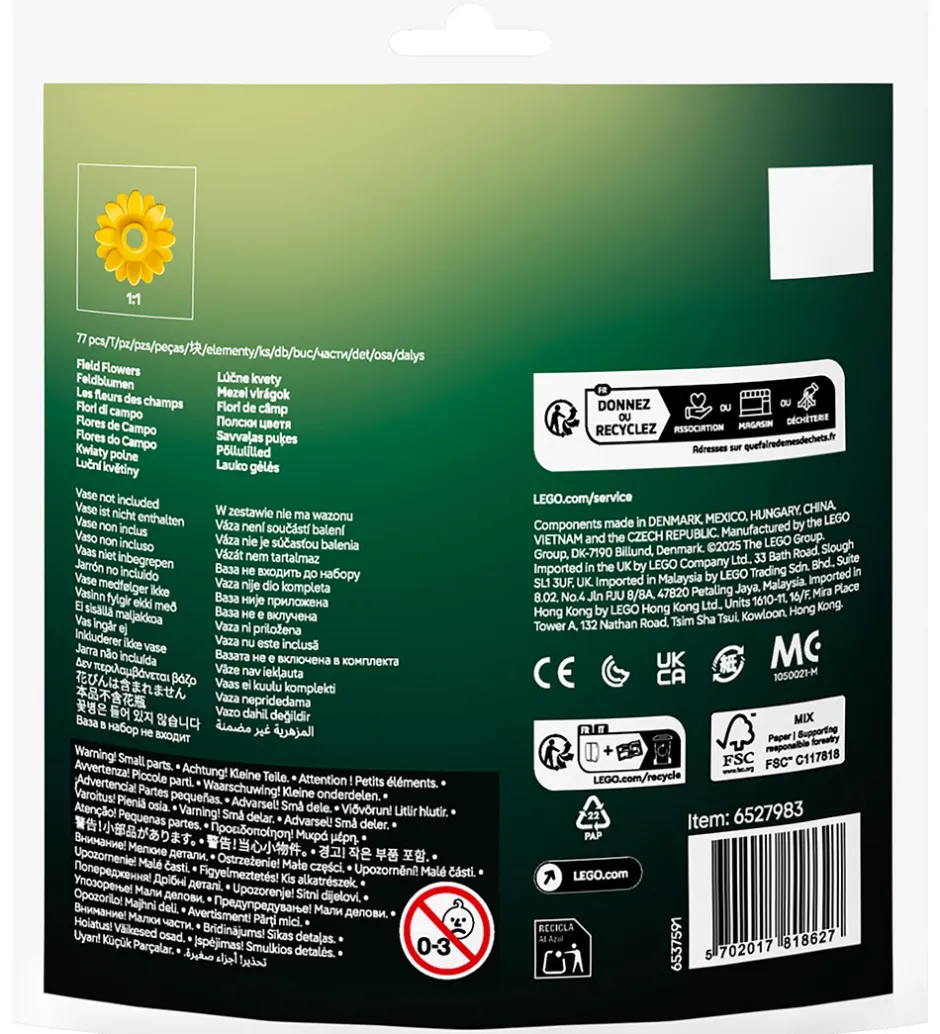 Blomster - Markblomster 30701 - 77 Dele>LEGO® Online