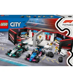 City - F1® Garage: Mercedes-AMG og Alp... 60444 - 678 Dele>LEGO®