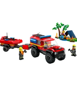 City - Firhjulstrukket Brandbil Med Re... 60412 - 301 Dele>LEGO®