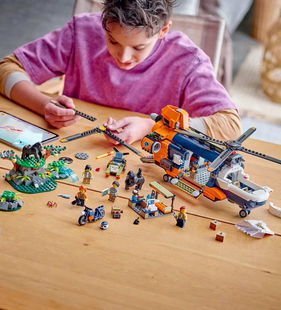 City - Jungleeventyr - Helikopter Og E... 60437 - 881 Dele>LEGO® Discount