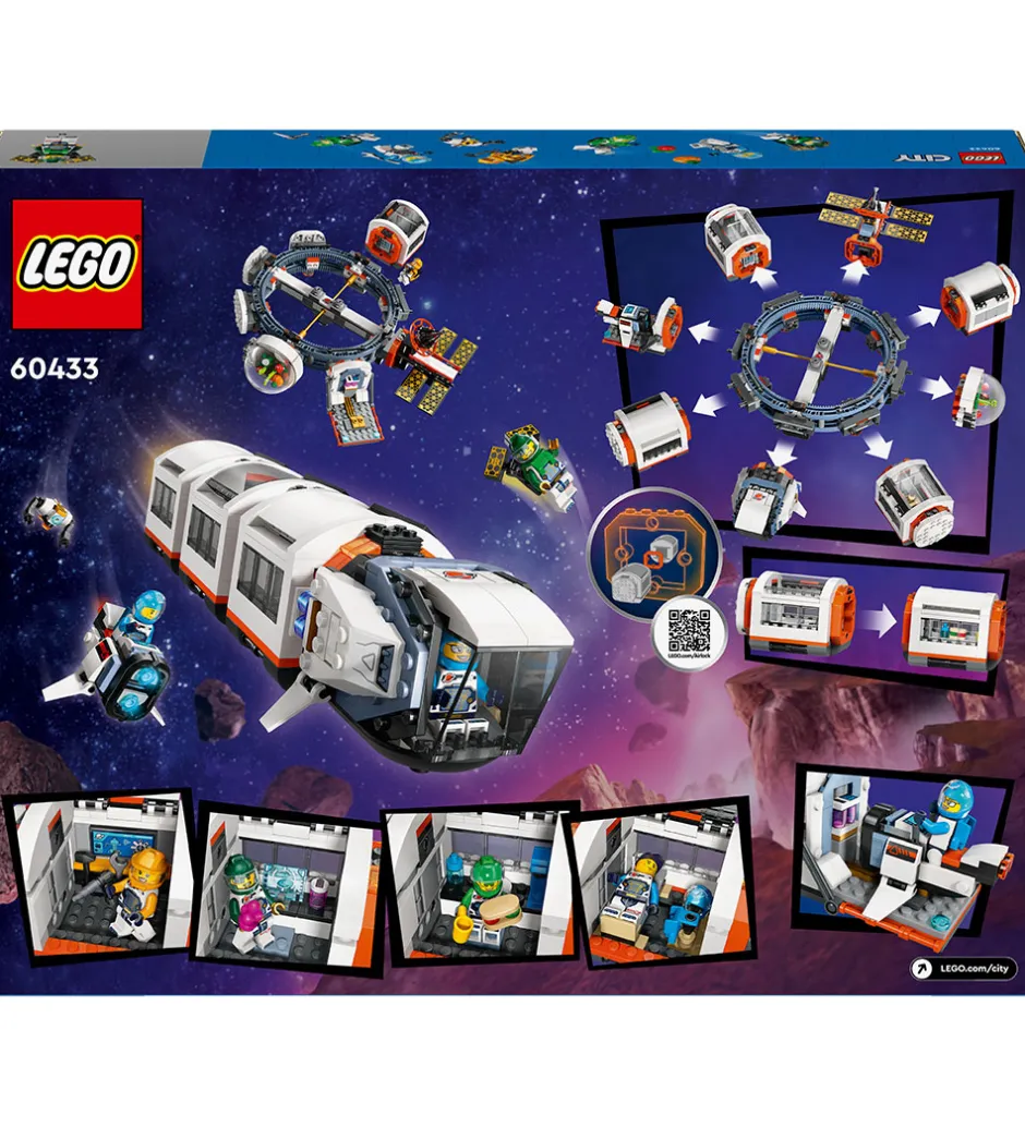 City - Modulopbygget Rumstation 60433 - 1097 Dele>LEGO® Hot