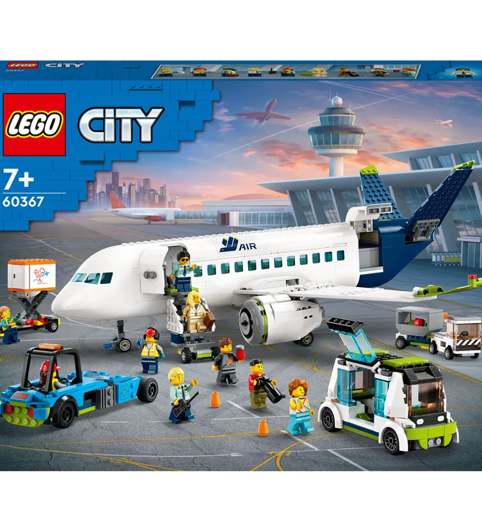 City - Passagerfly 60367 - 913 Dele>LEGO® New