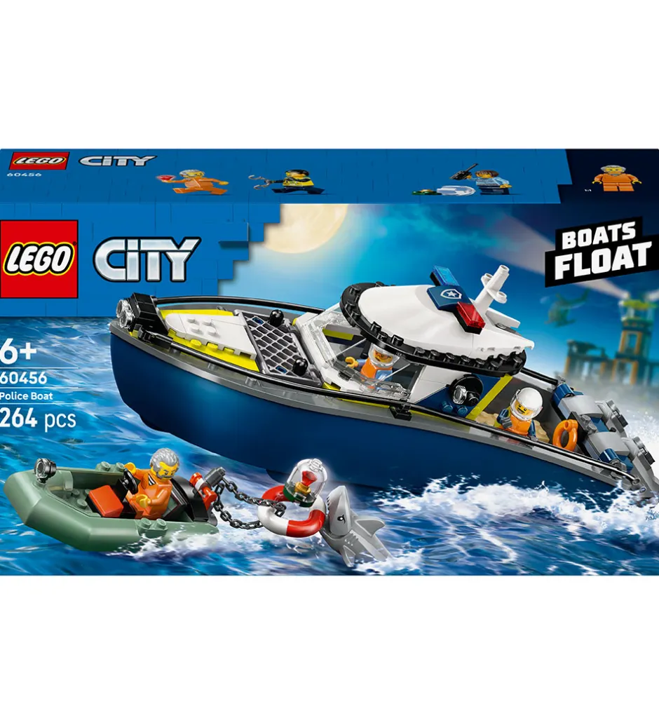 City - Politibåd På Forbryderjagt 60456 - 264 Dele>LEGO® Outlet