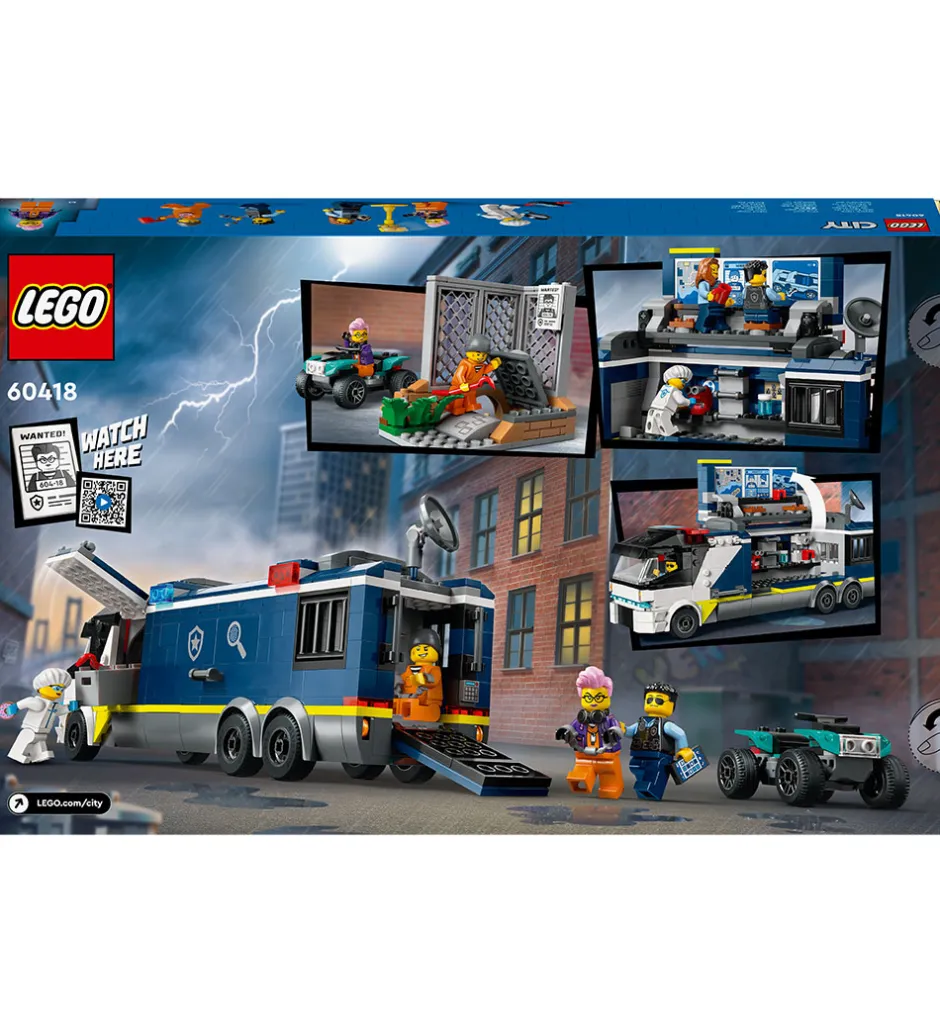 City - Politiets Mobile Kriminallabora... 60418 - 674 Dele>LEGO® Outlet