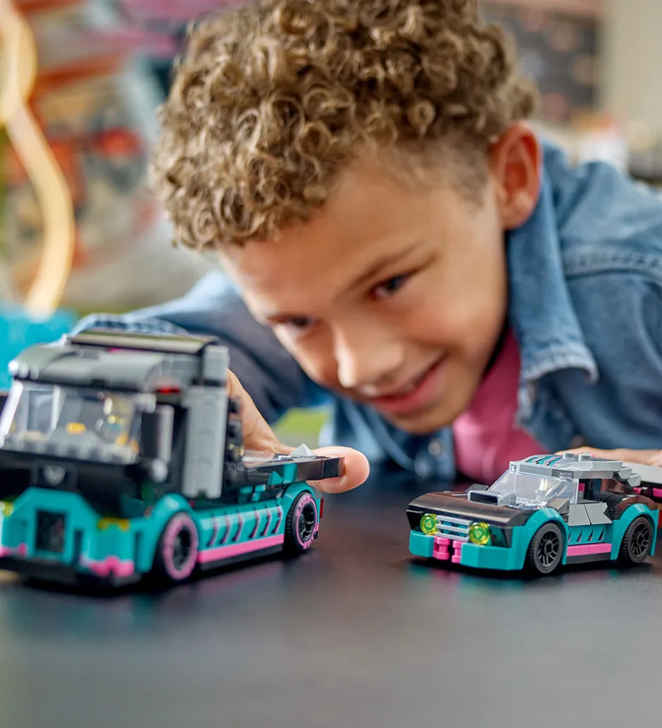 City - Racerbil Og Biltransporter 60406 - 328 Dele>LEGO® Outlet