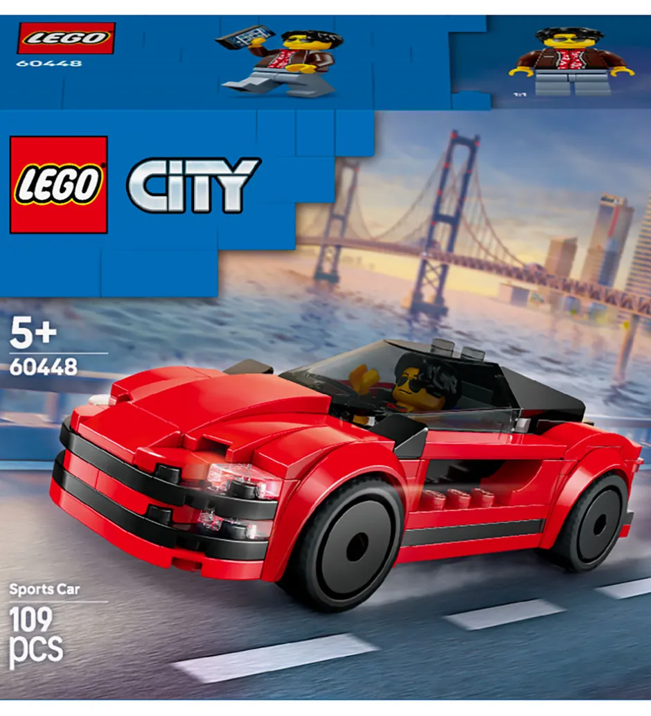 City - Rød Sportsvogn 60448 - 109 Dele>LEGO® Best