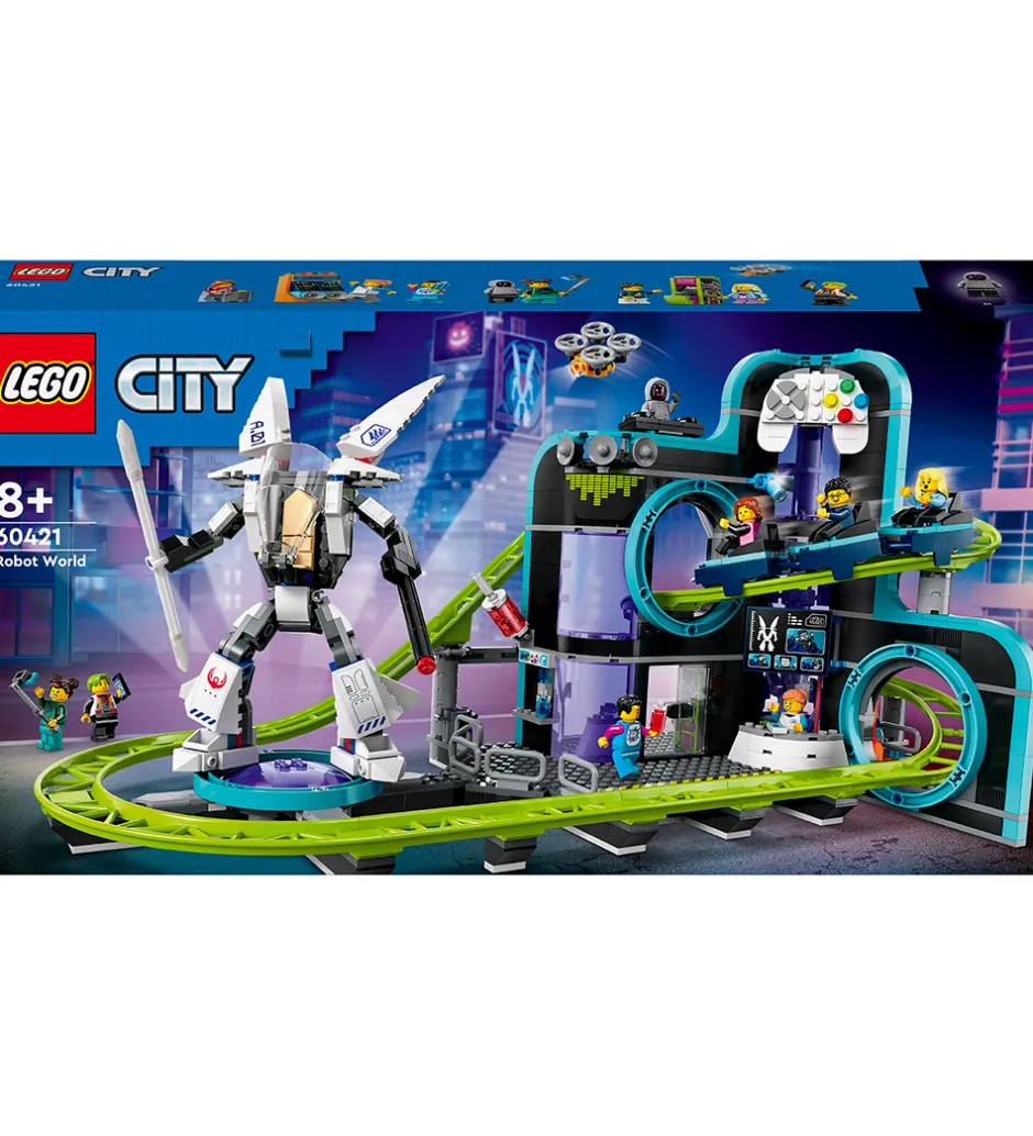 City - Robot World Rutsjebanepark 60421 - 968 Dele>LEGO® Sale
