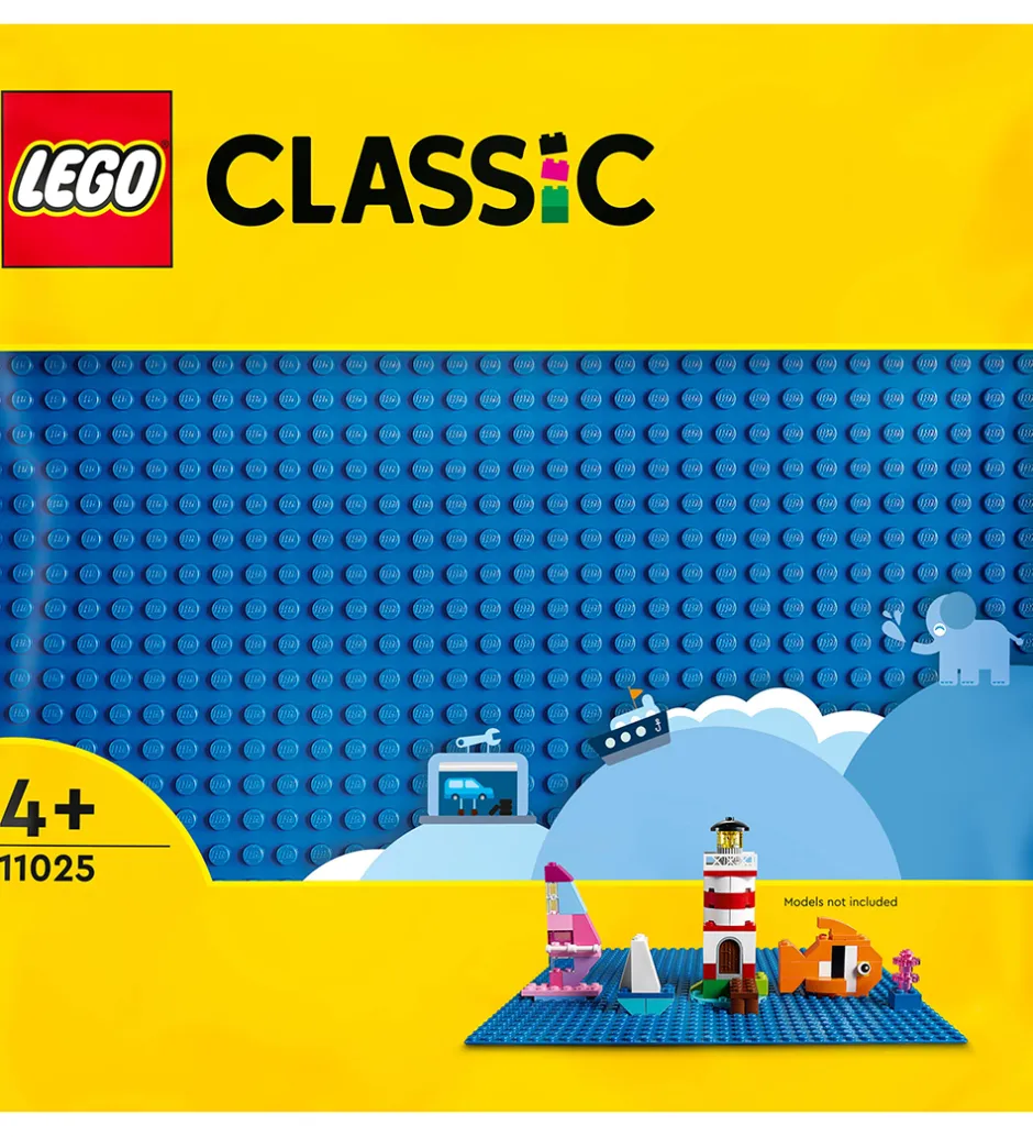 Classic - Blå Byggeplade - 11025>LEGO® Online