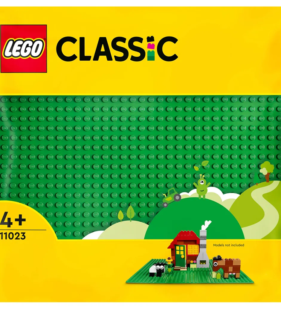 Classic - Grøn Byggeplade - 11023>LEGO® Clearance