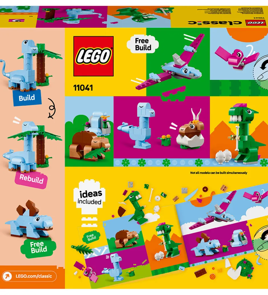 Classic - Kreative Dinosaurer 11041 - 450 Dele>LEGO® New