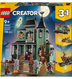 Creator - Hjemsøgt Palæ 31167 - 3-i-1 - 736 Dele>LEGO® New