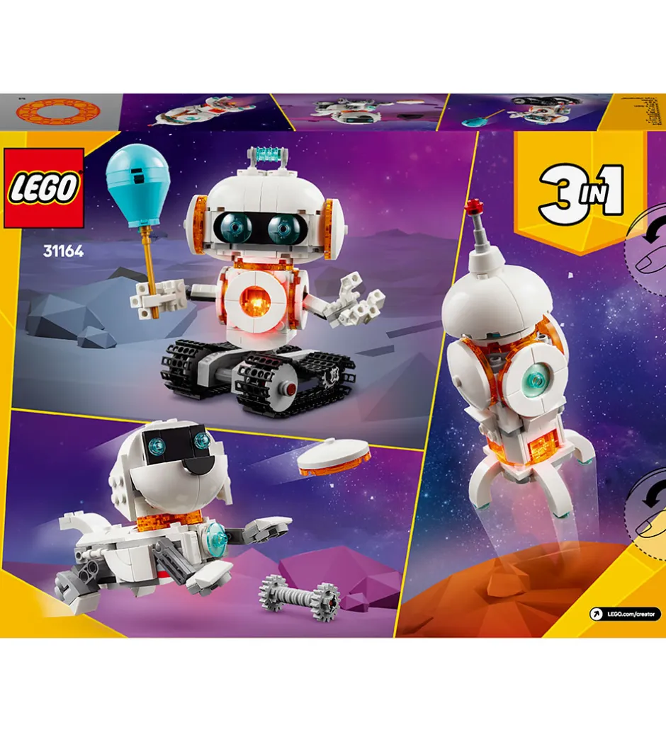 Creator - Rumrobot 31164 - 3-i-1 - 281 Dele>LEGO® Best