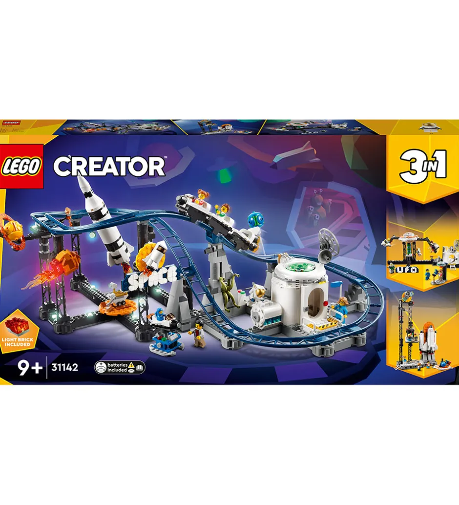 Creator - Rum-rutsjebane 31142 - 3-i-1 - 874 Dele>LEGO® Outlet