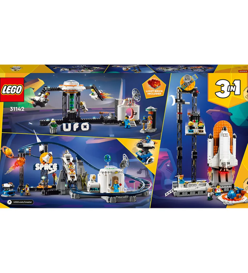 Creator - Rum-rutsjebane 31142 - 3-i-1 - 874 Dele>LEGO® Outlet