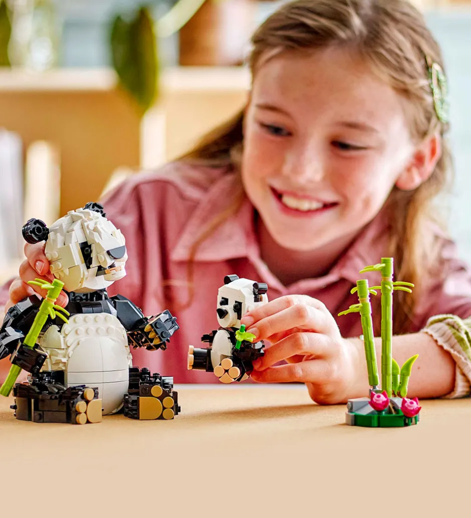 Creator - Vilde Dyr: Pandafamilie 31165 - 3-i-1 - 626 Dele>LEGO® Discount