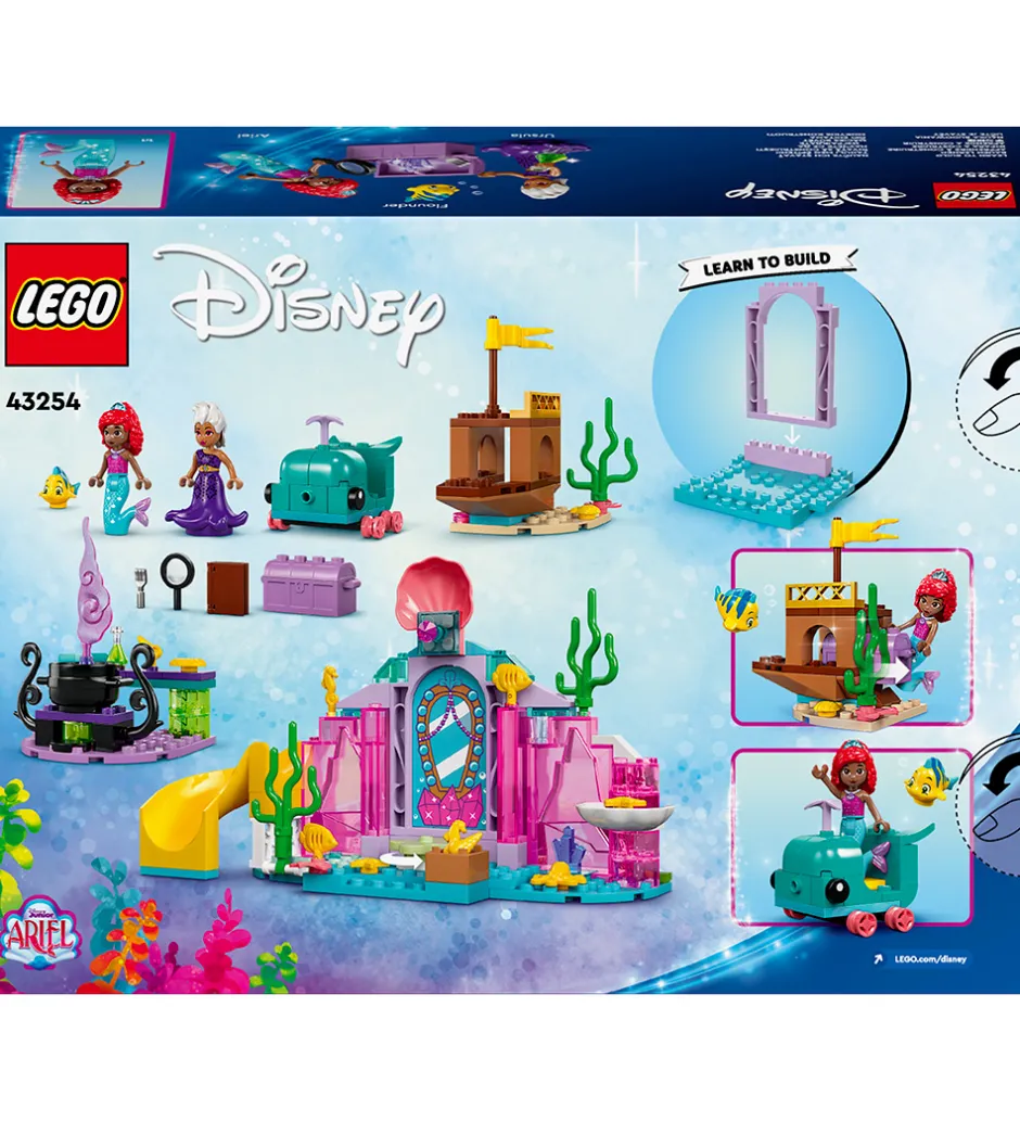 Disney - Ariels Krystalhule 43254 - 141 Dele>LEGO® Best