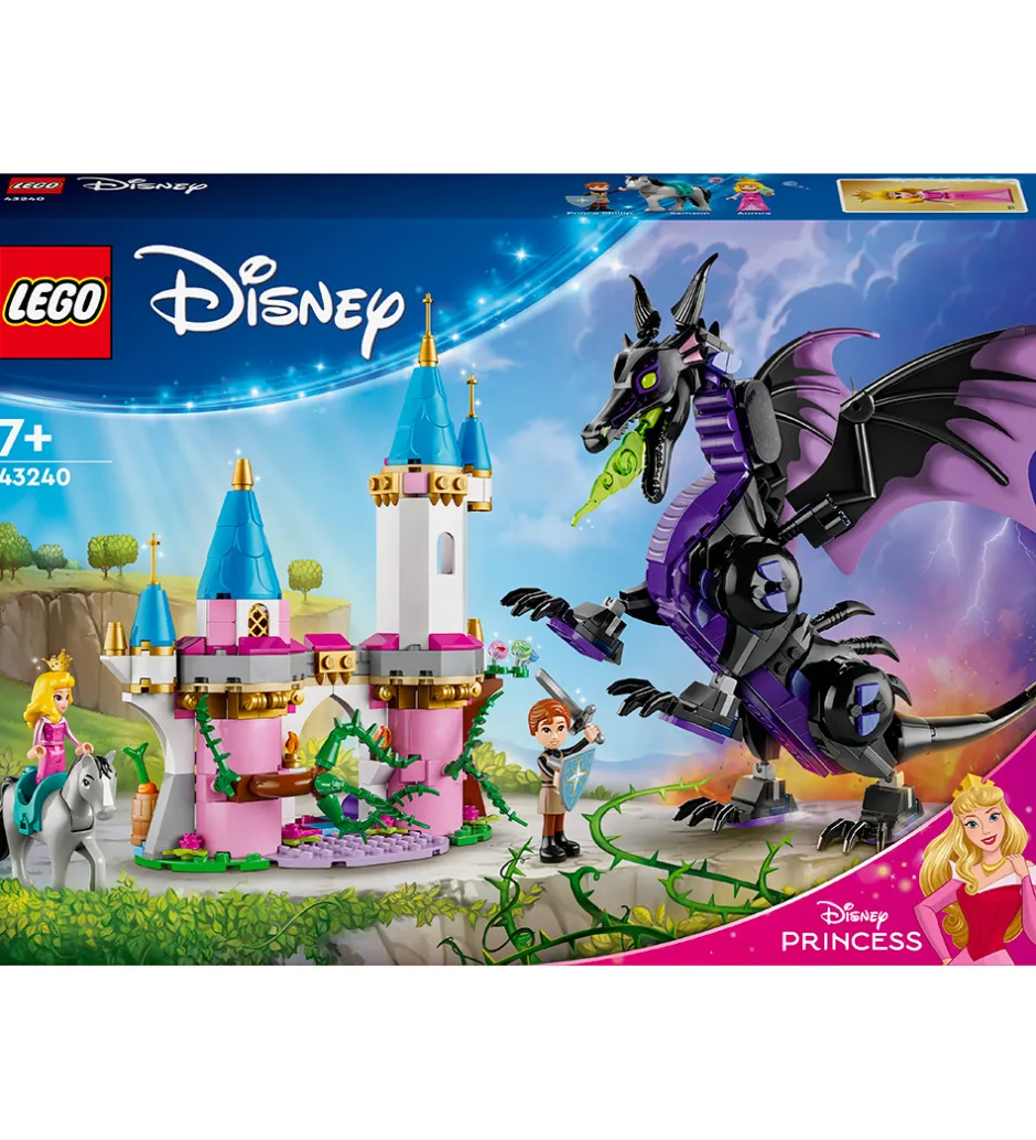 Disney - Maleficents Drageform 43240 - 583 Dele>LEGO® New