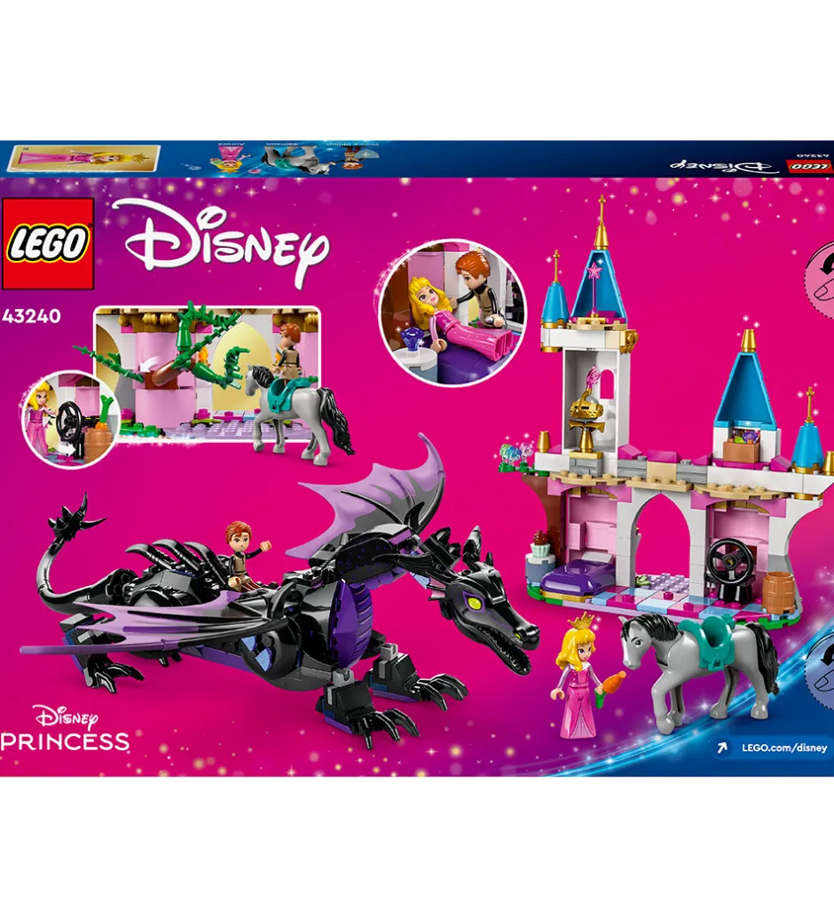 Disney - Maleficents Drageform 43240 - 583 Dele>LEGO® New