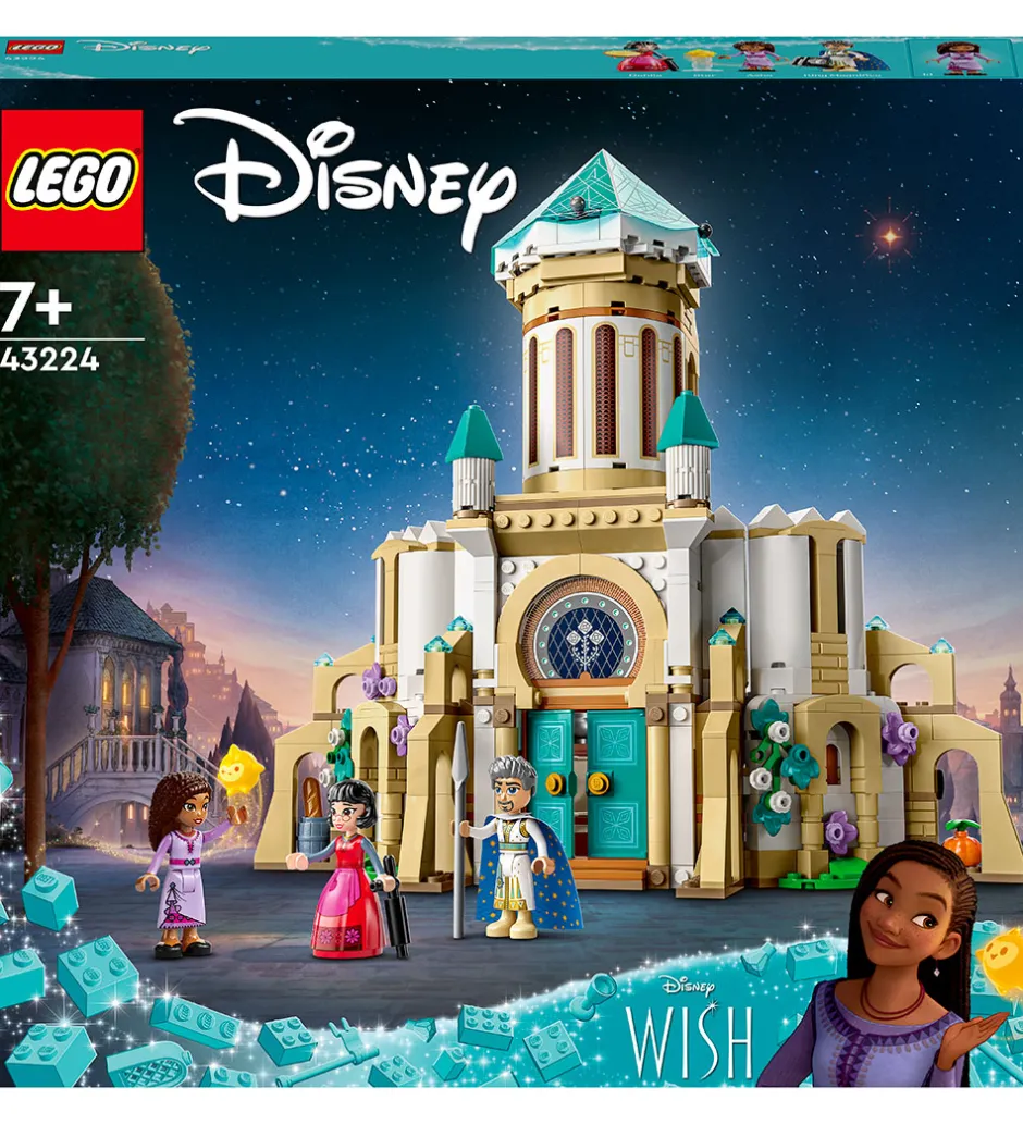 Disney - Ønsket - Kong Magnificos Slot - 43224 - 613 Dele>LEGO® Clearance