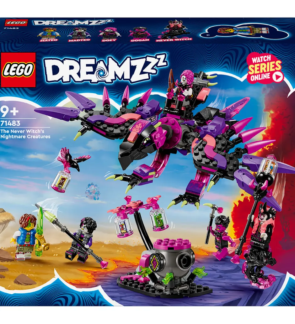 DREAMZzz - Aldrig-heksens Mareridsvæsner 71483 - 457 Dele>LEGO® Best