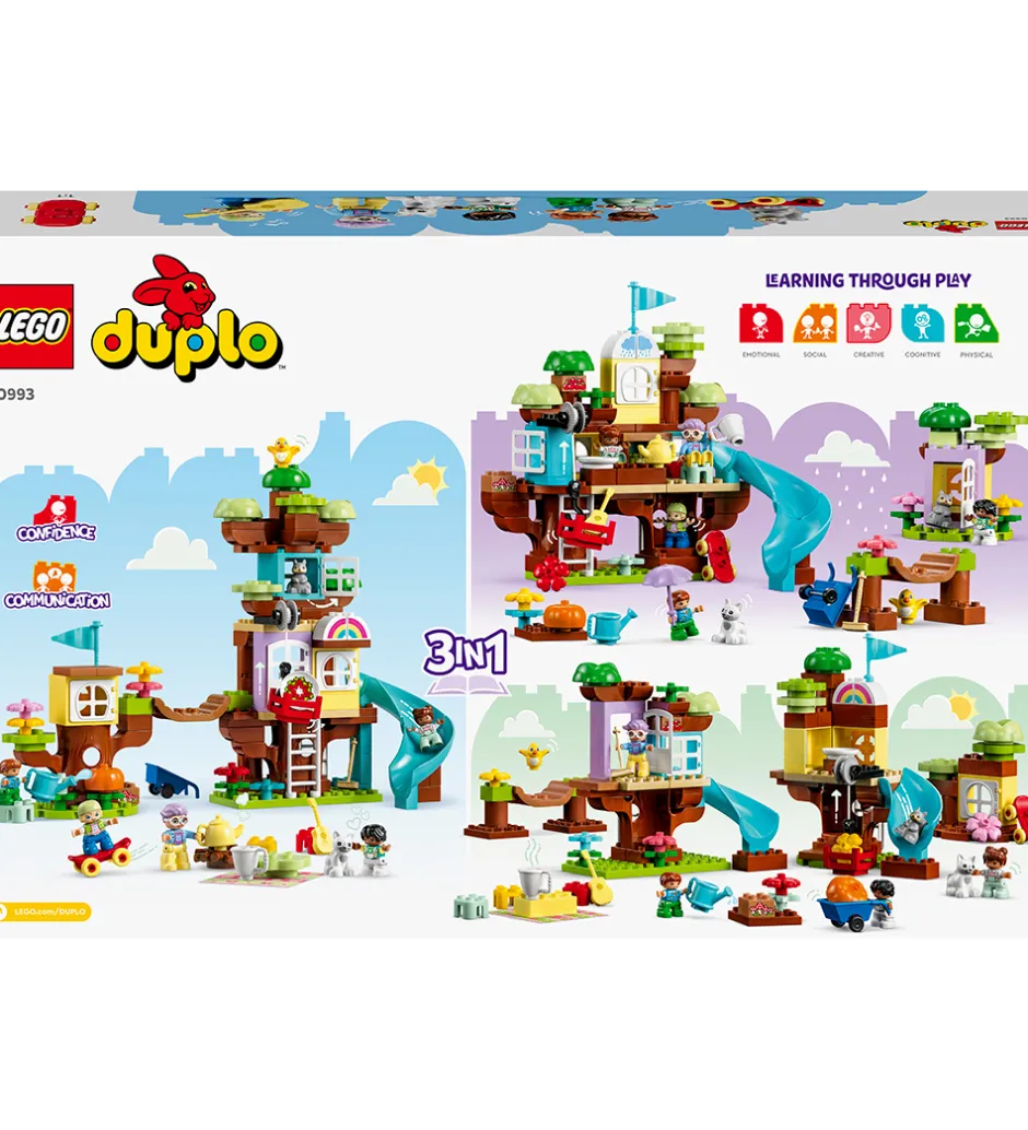 DUPLO® - Trætophus 10993 - 3-i-1 - 126 Dele>LEGO®