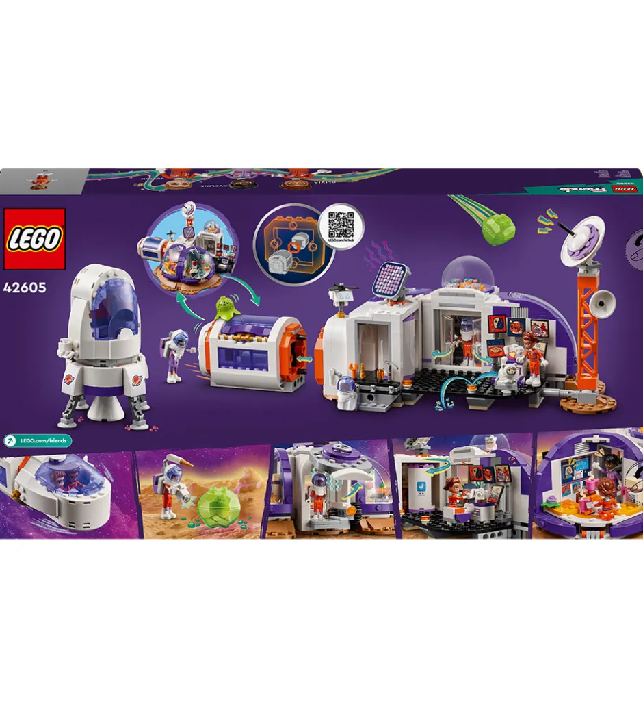 Friends - Mars-rumbase og Raket 42605 - 981 Dele>LEGO® Best