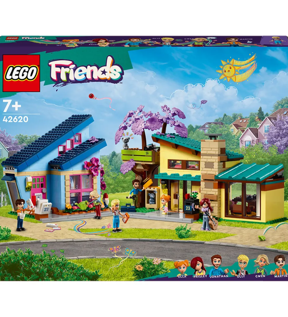 Friends - Olly Og Paisleys Huse 42620 - 1126 Dele>LEGO® Sale