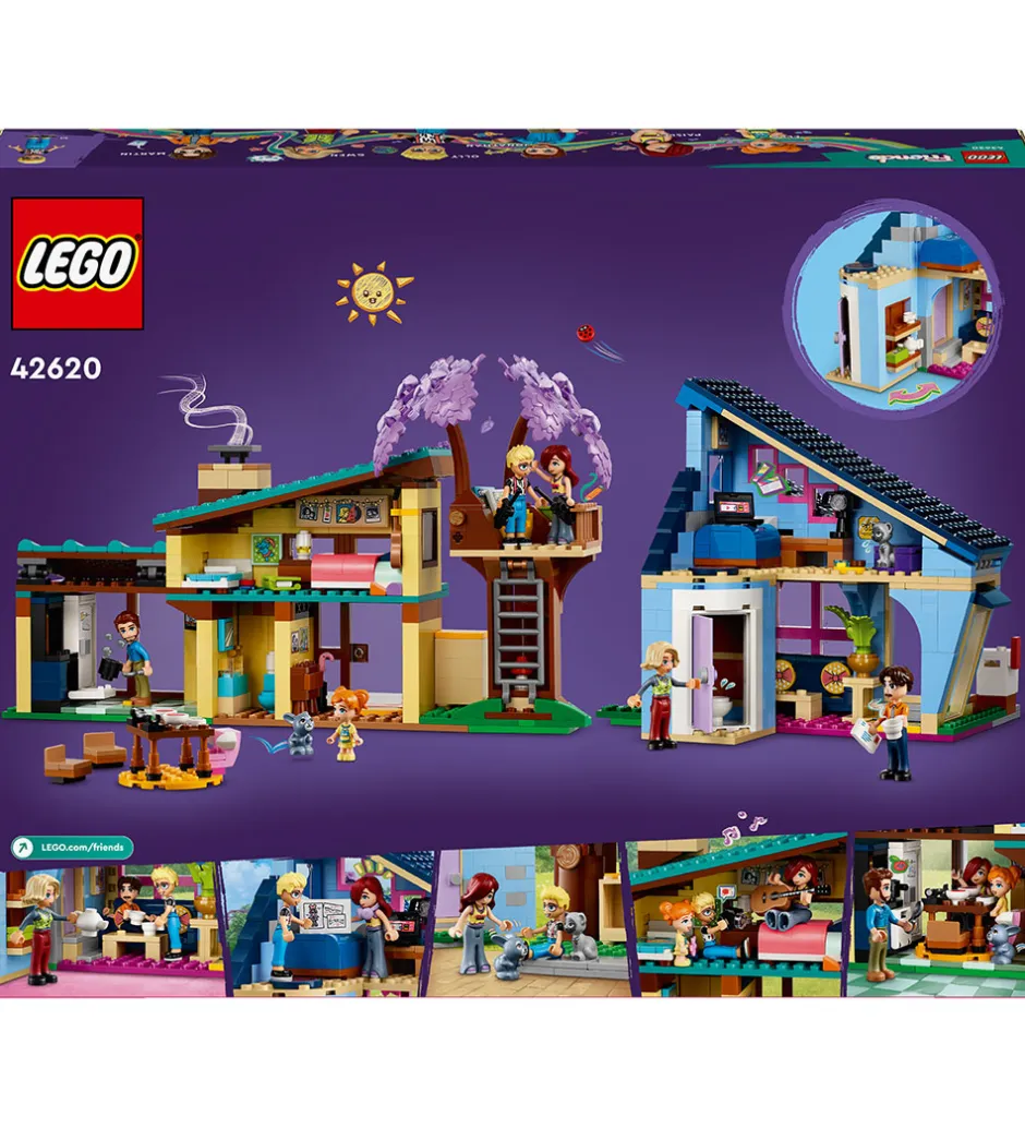 Friends - Olly Og Paisleys Huse 42620 - 1126 Dele>LEGO® Sale