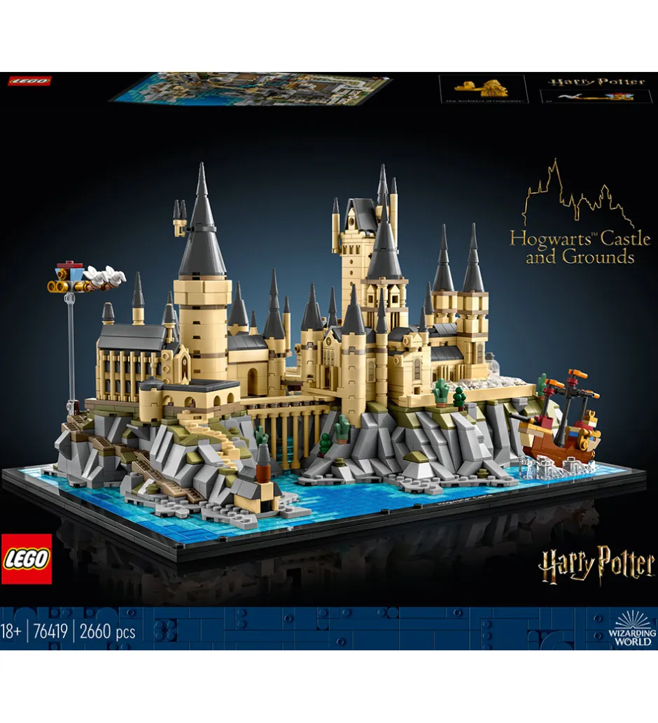 Harry Potter - Hogwarts-Slottet og Om... 76419 - 2660 Dele>LEGO® Outlet