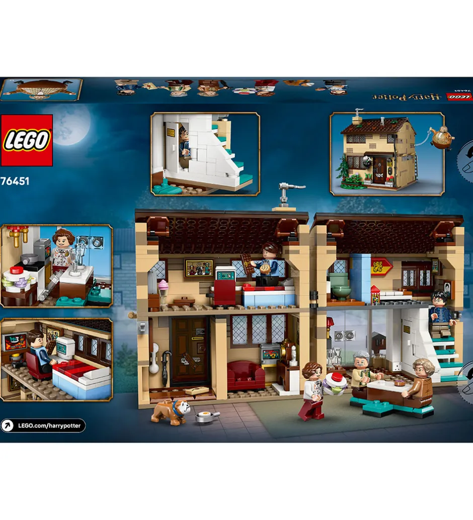 Harry Potter - Ligustervænget: Tante M... 76451 - 639 Dele>LEGO®