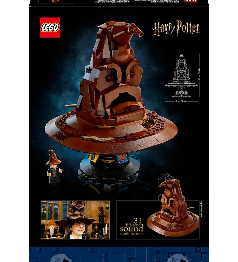 Harry Potter - Talende Fordelingshat 76429 - 561 Dele>LEGO® Discount