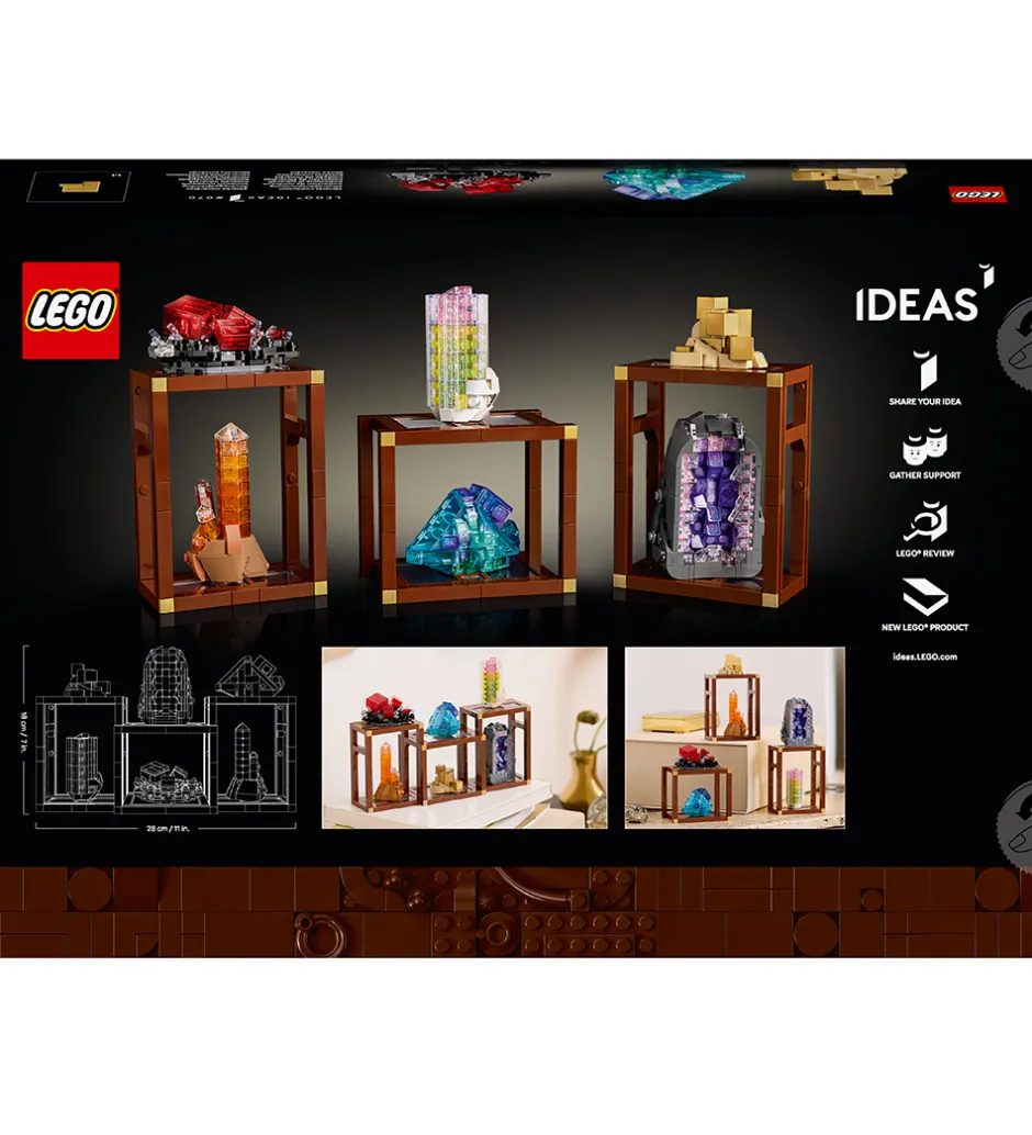 Ideas - Mineralsamling 21362 - 880 Dele>LEGO® Hot