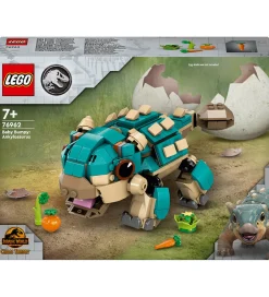 Jurassic World - Baby Bumpy: Ankylosaurus 76962 - 358 Dele>LEGO® Hot