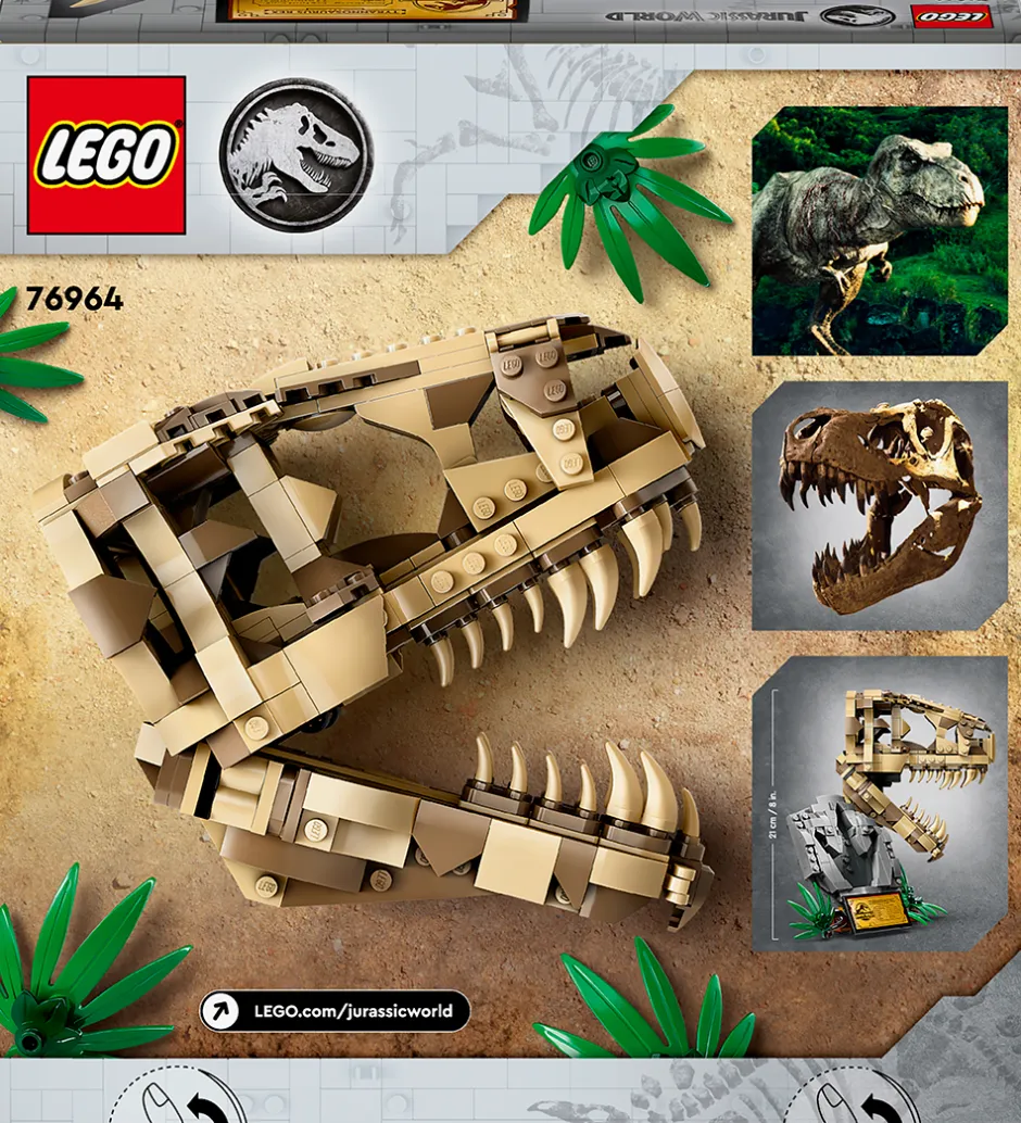 Jurassic World - Dinosaurfossiler: T... 76964 - 577 Dele>LEGO® Sale