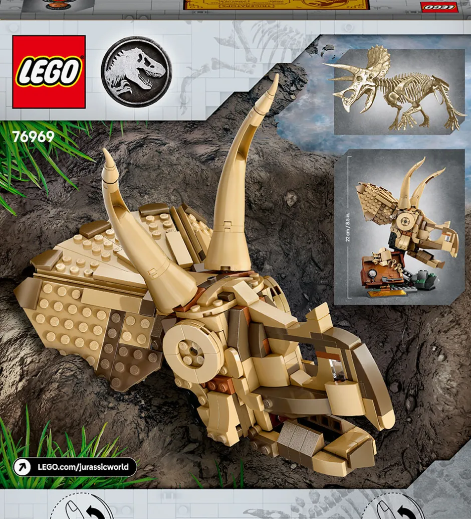Jurassic World - Dinosaurfossiler: Tri... 76969 - 468 Dele>LEGO® Online