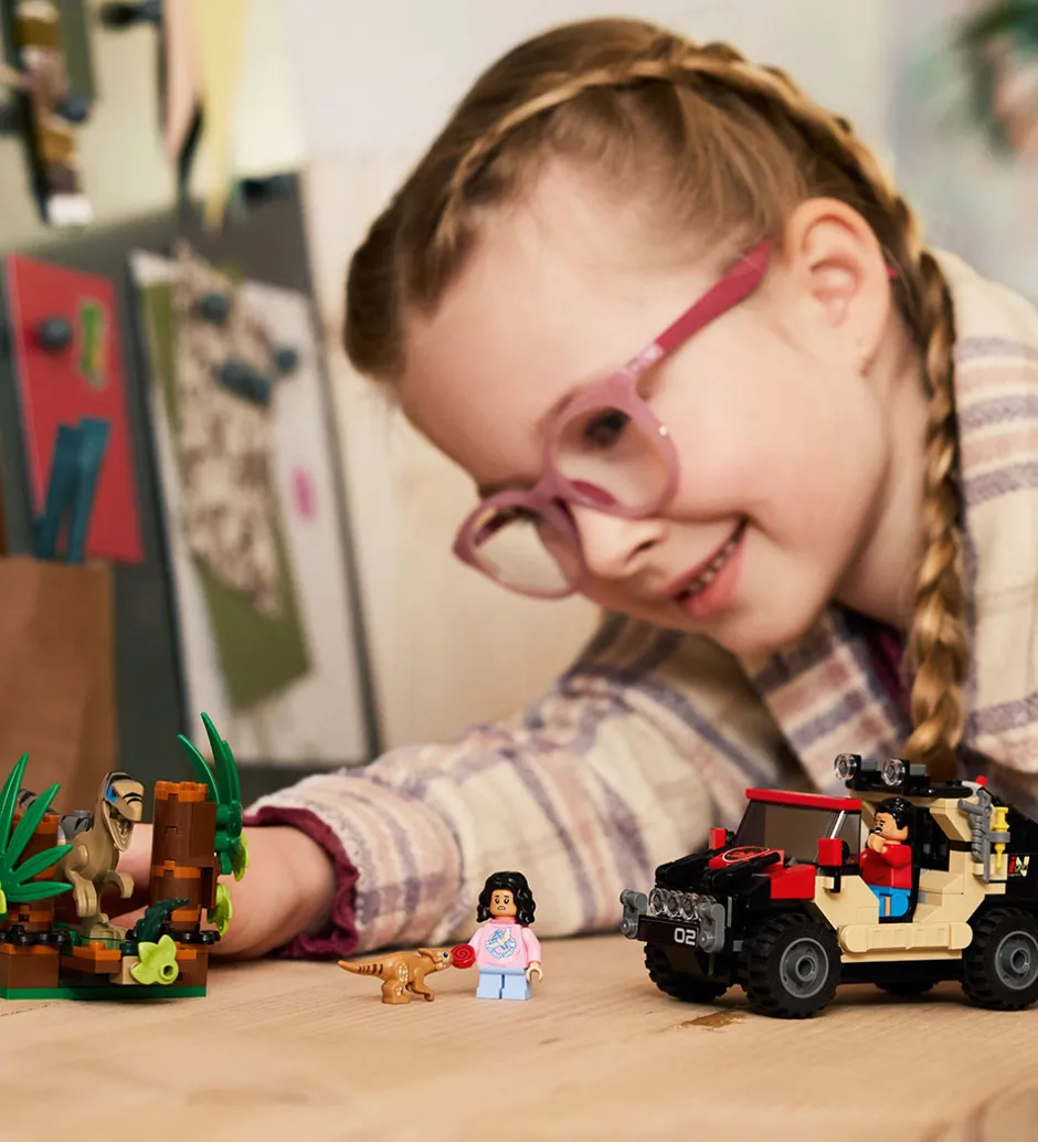 Jurassic World - Flugt fra Raptor 76972 - 285 Dele>LEGO® Clearance