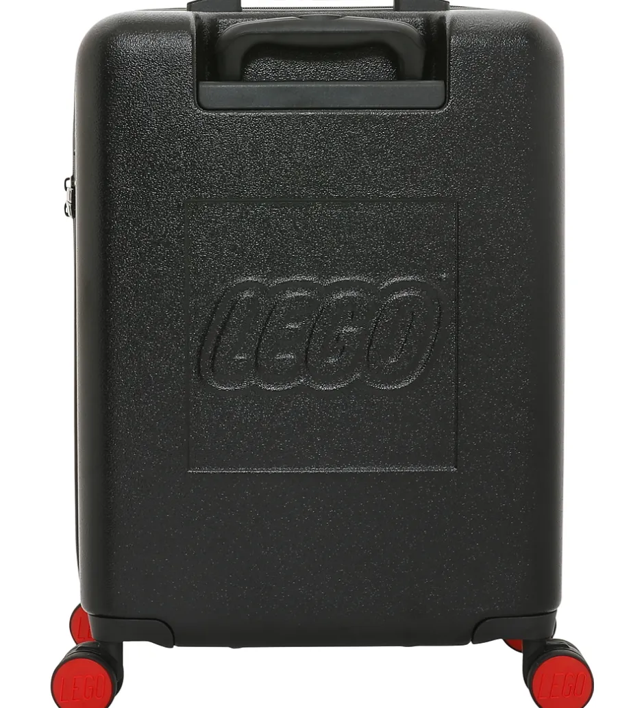 LEGO® Kuffert - Brick 2x2 - 20" - Sort/Bright Red>LEGO® Tasker Online