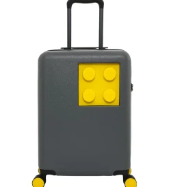 LEGO® Kuffert - Brick 2x2 - 20" - Stone Grey/Bright Yellow>LEGO® Tasker Outlet