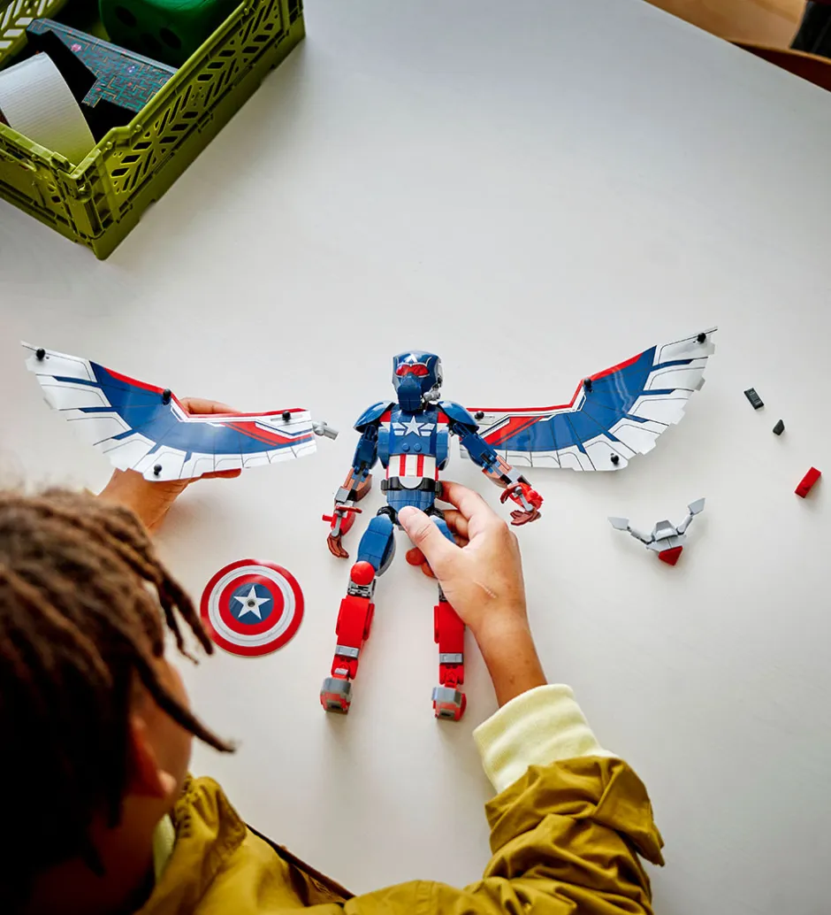 Marvel - Byg selv-figur af den nye Cap... 76296 - 359 Dele>LEGO®