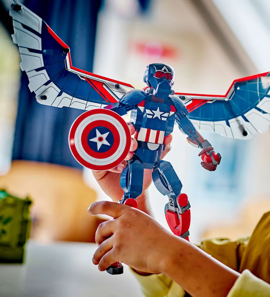 Marvel - Byg selv-figur af den nye Cap... 76296 - 359 Dele>LEGO®