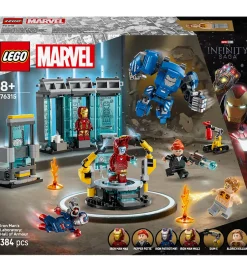 Marvel - Iron Mans Laboratorium: Dragt... 76315 - 384 Dele>LEGO® Clearance
