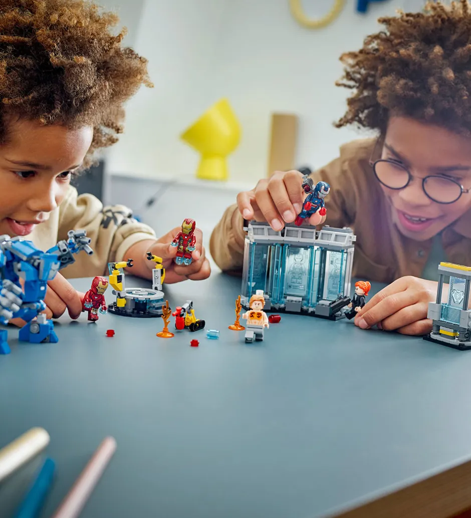 Marvel - Iron Mans Laboratorium: Dragt... 76315 - 384 Dele>LEGO® Clearance