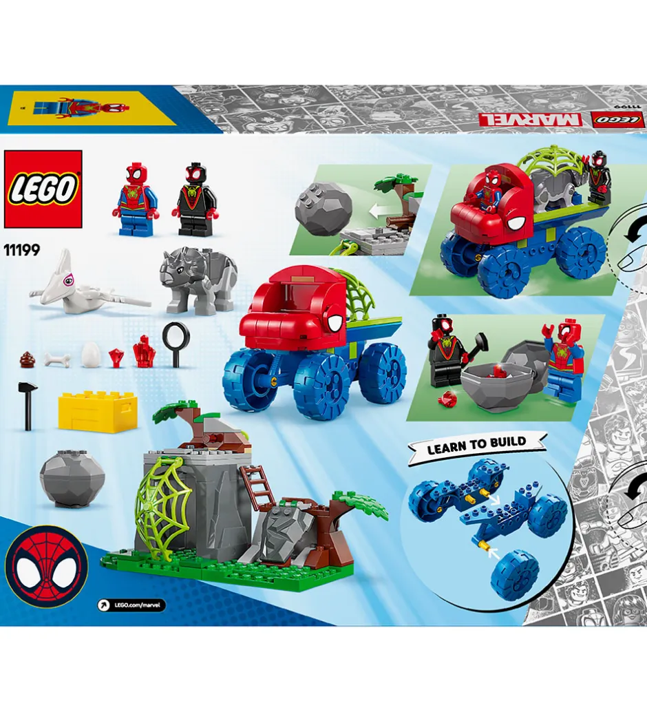 Marvel - Team Spideys Dinotruck Redning 11199 - 136 Dele>LEGO® Discount