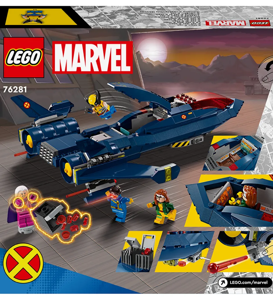 Marvel - X-Mens X-jet 76281 - 359 Dele>LEGO® Online
