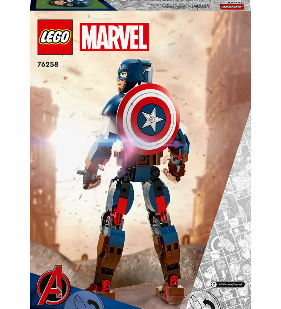 Marvel Avengers - Byg selv-figur af Ca... 76258 - 310 Dele>LEGO®