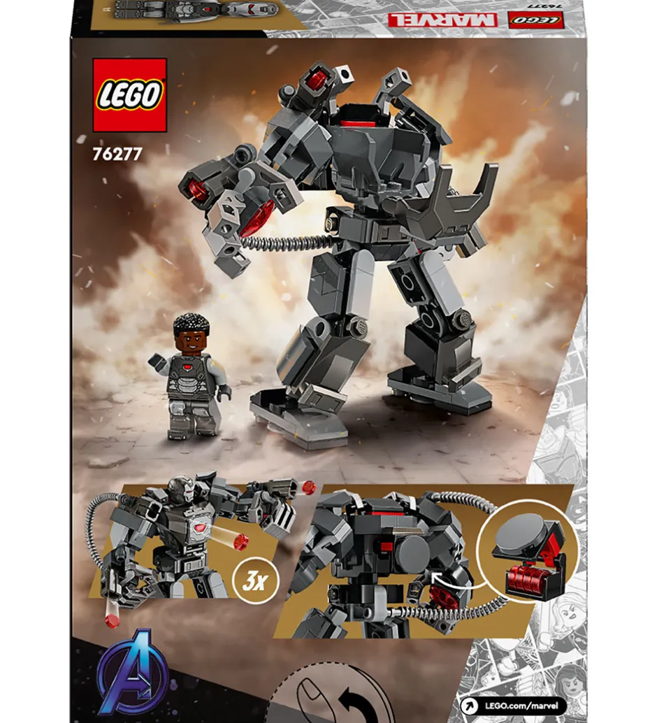  Marvel Infinity Saga - War Machine-ka... 76277 - 154 Dele>LEGO® New